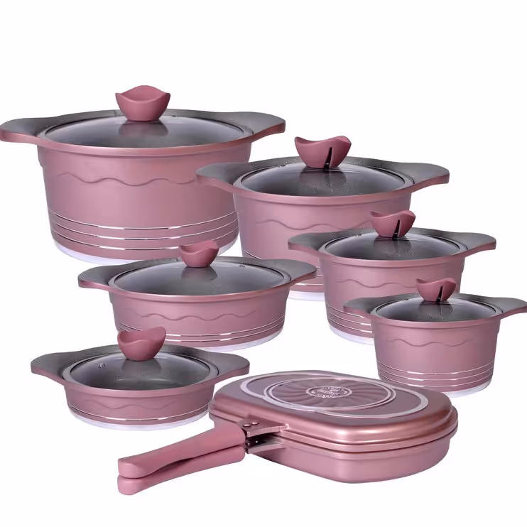 سرویس قابلمه 14 پارچه مدل مونیخ برند راکلند