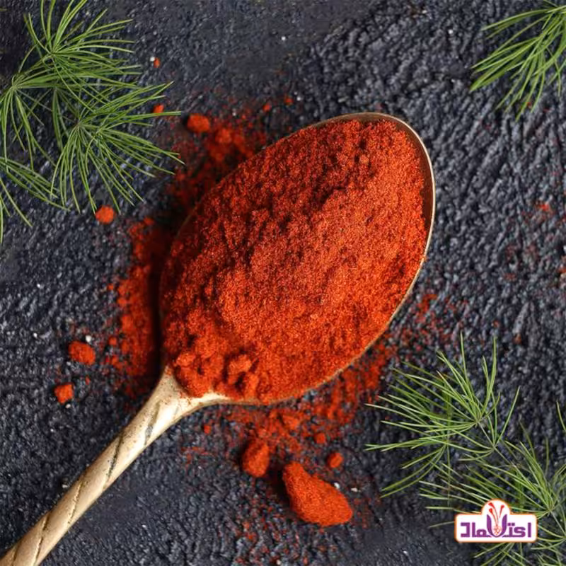 پاپریکا اعلا 500 گرمی اعتماد(ادویه پاپریکا)(پودر پاپریکا)