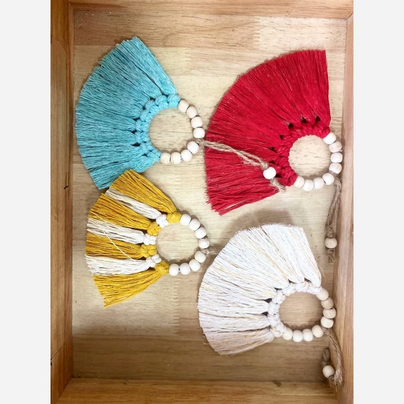 آویز رنگی طرح جدید مهره دار چتری