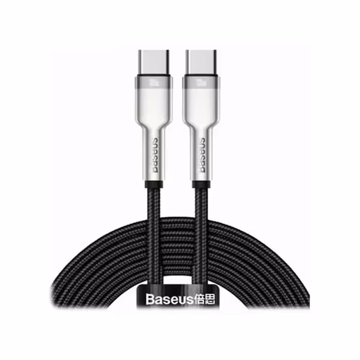 کابل تبدیل USB-C به USB-C باسئوس مدل CATJK-D01 طول 2متر - فروشگاه کارما آی‌تی