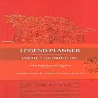 دفتر برنامه ریزی (پلنر لجند LEGEND PLANNER،قرمز)
