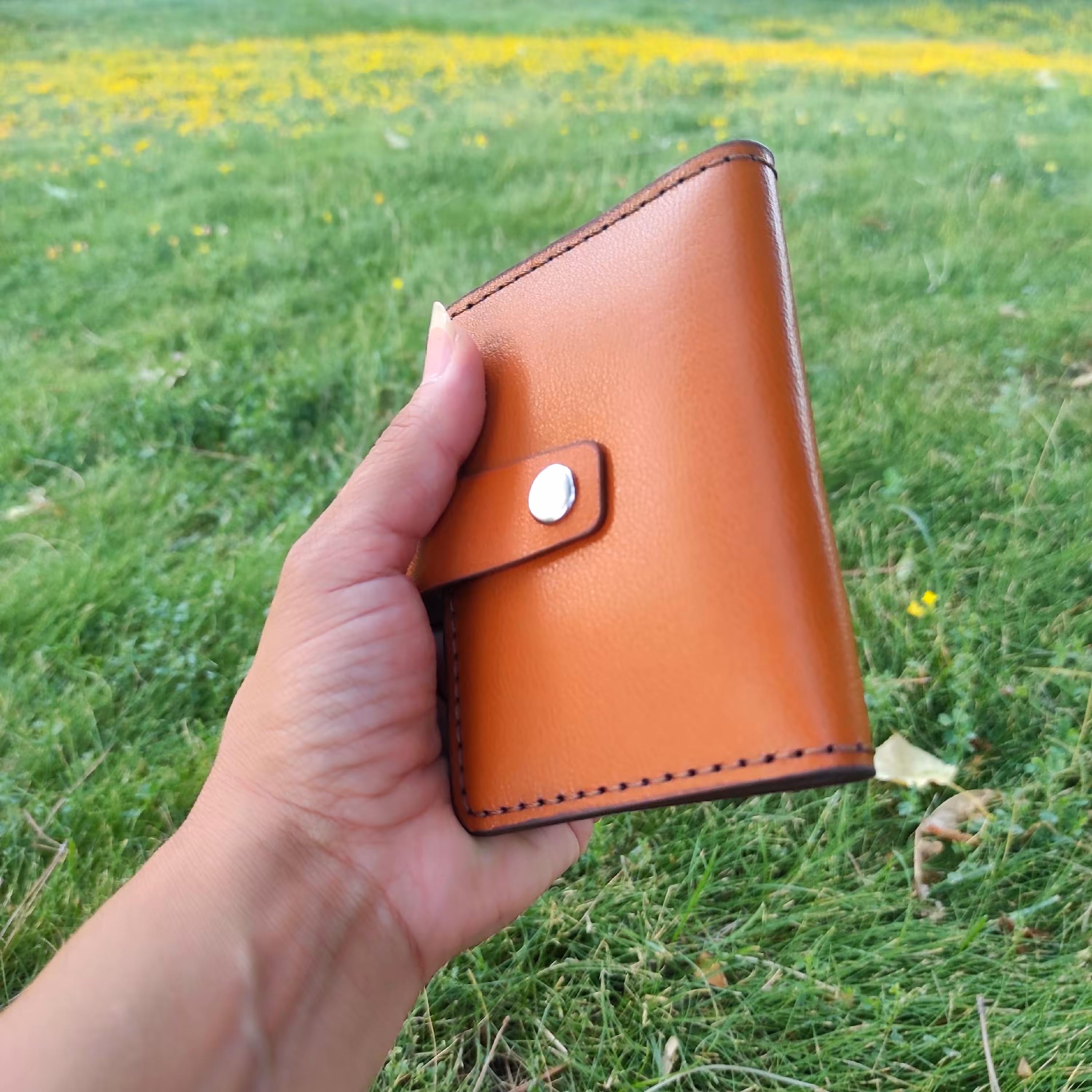 کیف مدارک و کارت اعتباری چرم طبیعی درجه یک 