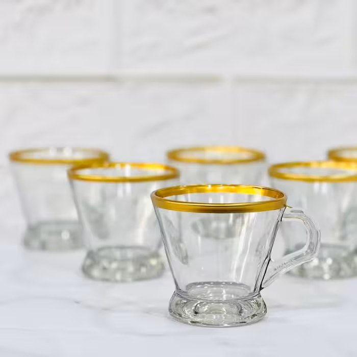 استکان لب طلایی 