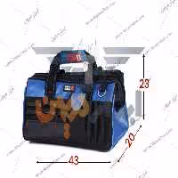 کیف ابزار زارا مدل 109 دوبل برزنتی zara