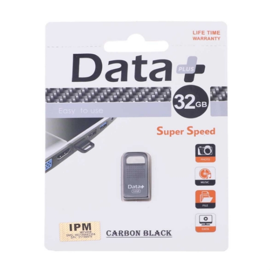 فلش مموری دیتا پلاس مدل CARBON ظرفیت 32 گیگابایت