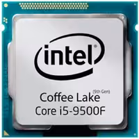 سی پی یو اینتل بدون باکس Core i5-9500F CPU
