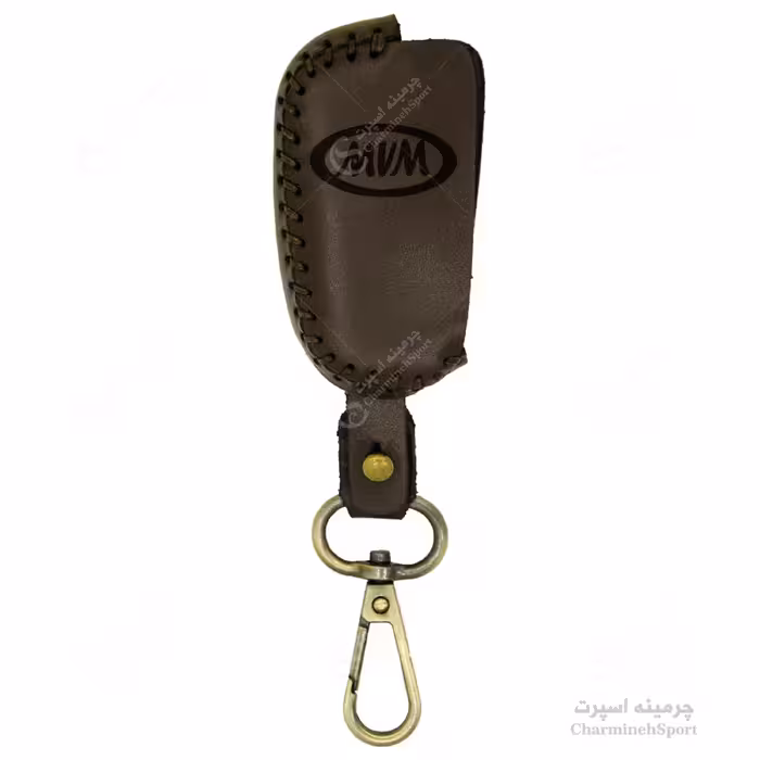 جاسوییچی چرم طبیعی گاوی قهوه ای مناسب ام وی ام تاشو 1