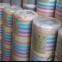 گونی ضدآب لمینت الوان یک رول کامل  عرض 3 متر و طول حدودا 200متر  ارسال بصورت پس کرایه میباشد