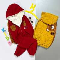 ست سویشرت و شلوار اسپورت داخل خز شیک و جذاب رنگبندی متنوع و زیبا مناسب حدود سنی 3 تا 8 سال جنس مخمل کبریتی 