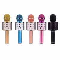 میکروفون با ارسال رایگان اسپیکر شارژی بلوتوثی 858
