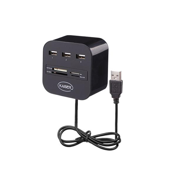 هاب USB20 و رم ریدر کمبو