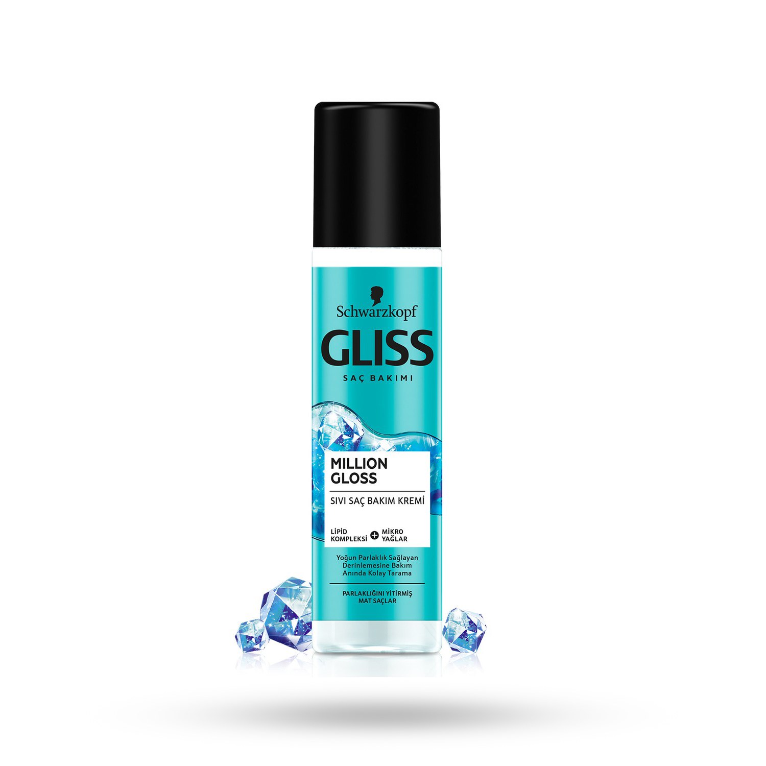 اسپری دوفاز مو گلیس مدل MILLION GLOSS حجم 200 میل