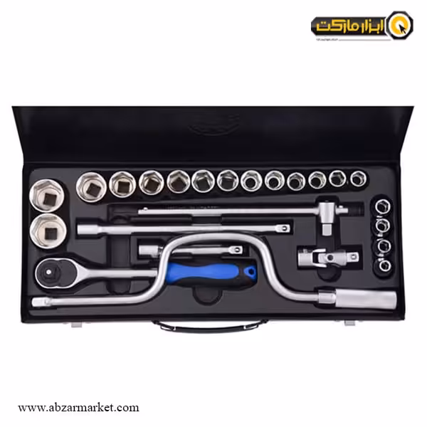 جعبه بکس هزبرن 24 پارچه 1/2 اینچ مدل 1124524