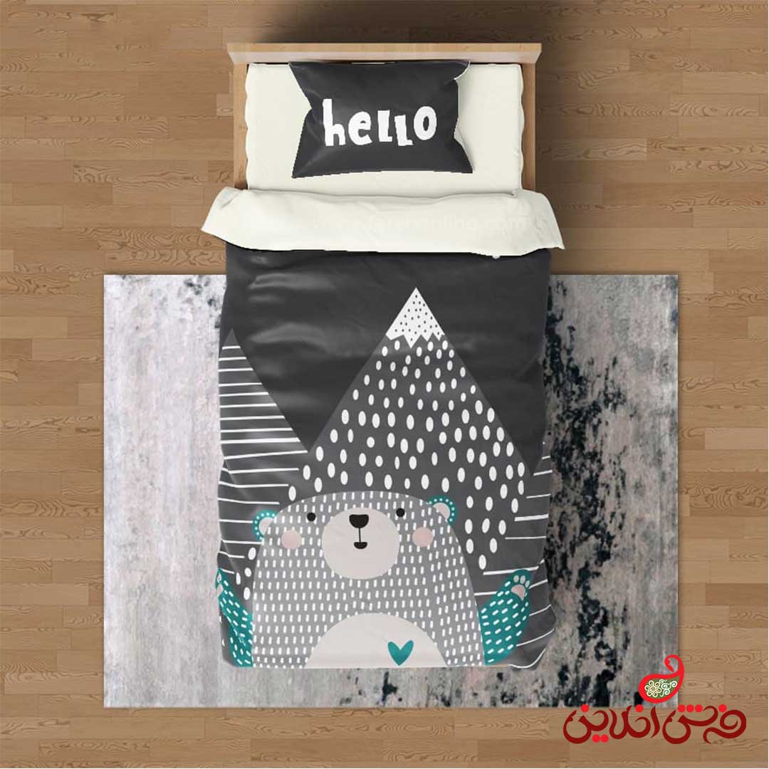 روتختی طرح کودکانه خرس کد 2938