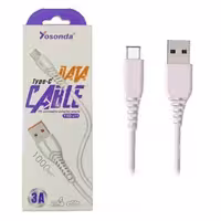 کابل شارژر(3آمپر) Yosonda Type-C  