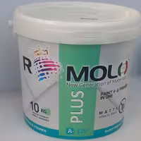 رنگ  مات  آکریلیک 10  کیلویی رومولو A-220  تحت لیسانس ایتالیا  
