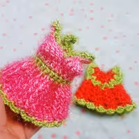 اسکاج لباس مجلسی بافتنی