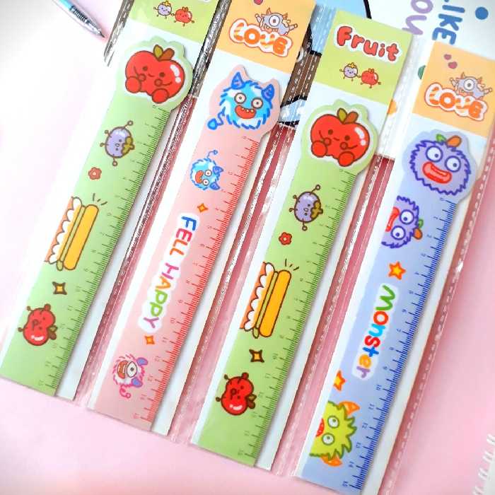 خط کش 15 سانتی طرح پسرونه و دخترونه 