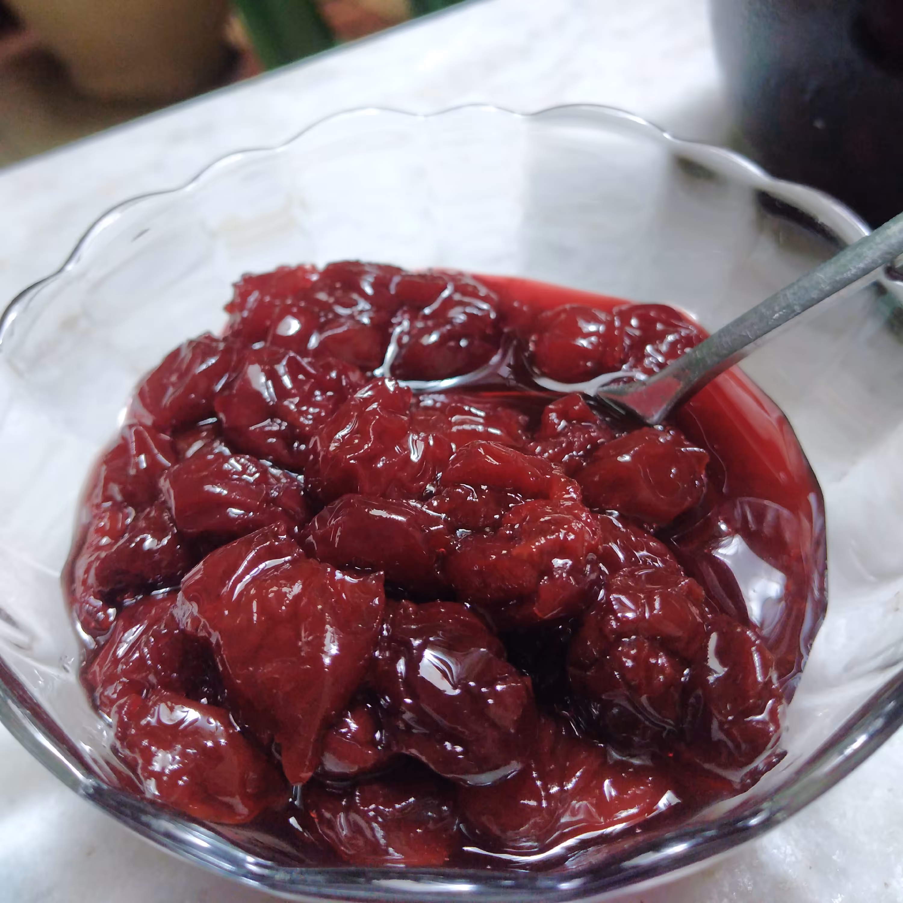 مربای آلبالو خانگی خوشمزه ، 1000 گرم