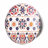 آینه جیبی خندالو طرح رنگی مدل تاشو کد 5450