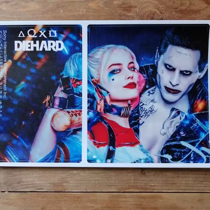 برچسب کنسول بازی پلی استیشن2 ps2 هارلی کویین جوکر Harley Quinn 121 برای playstation2 