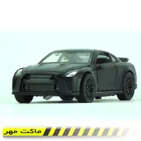 ماکت ماشین فلزی فورد کربنی طول 12 سانت صدا و چراغدار ارسال رایگان در ماکت مهر