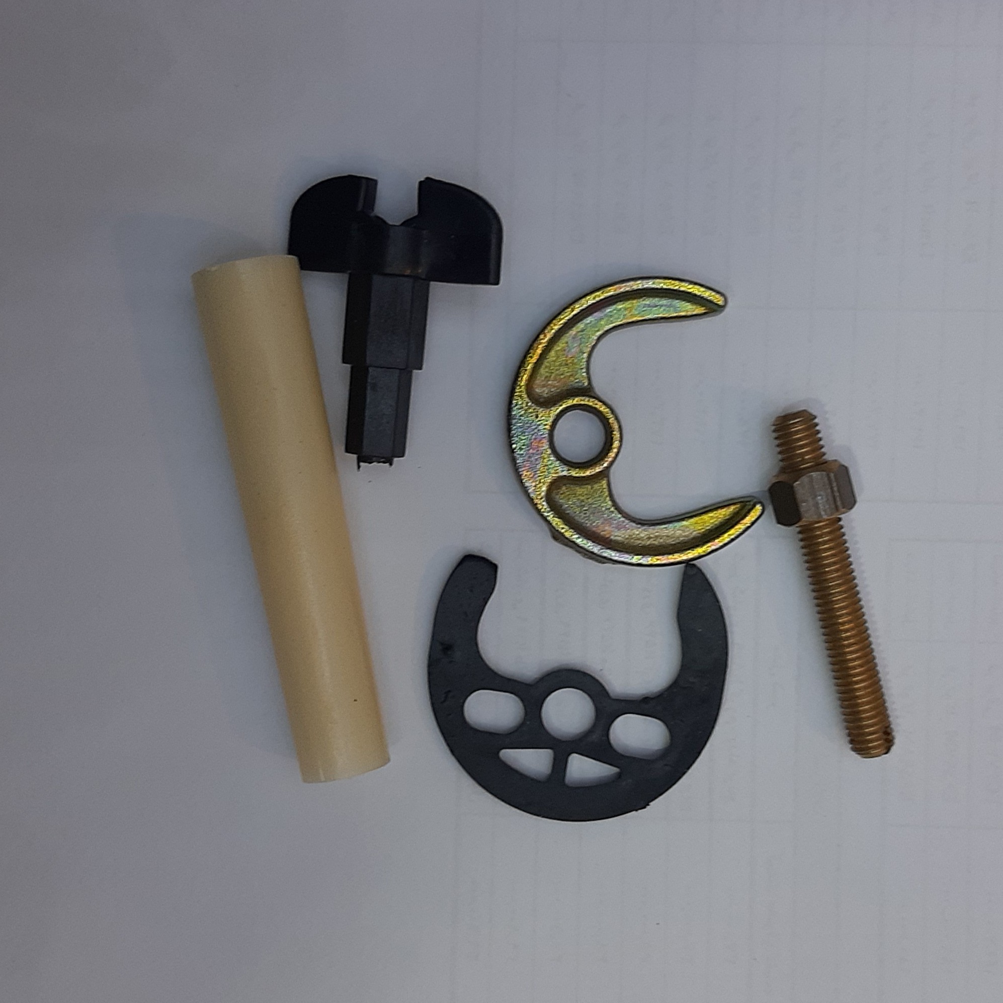 بست نعلی(چدنی) تک پیچ شیر اهرمی 