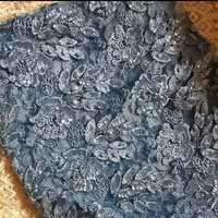 پارچه گیپور خارجی تمام کار شده مناسب بالاتنه لباس مجلسی یا نامزدی و ...78در110