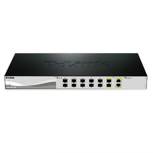 D-Link DXS-1210-12SC 12-Port 10G SFP Web Smart Switch