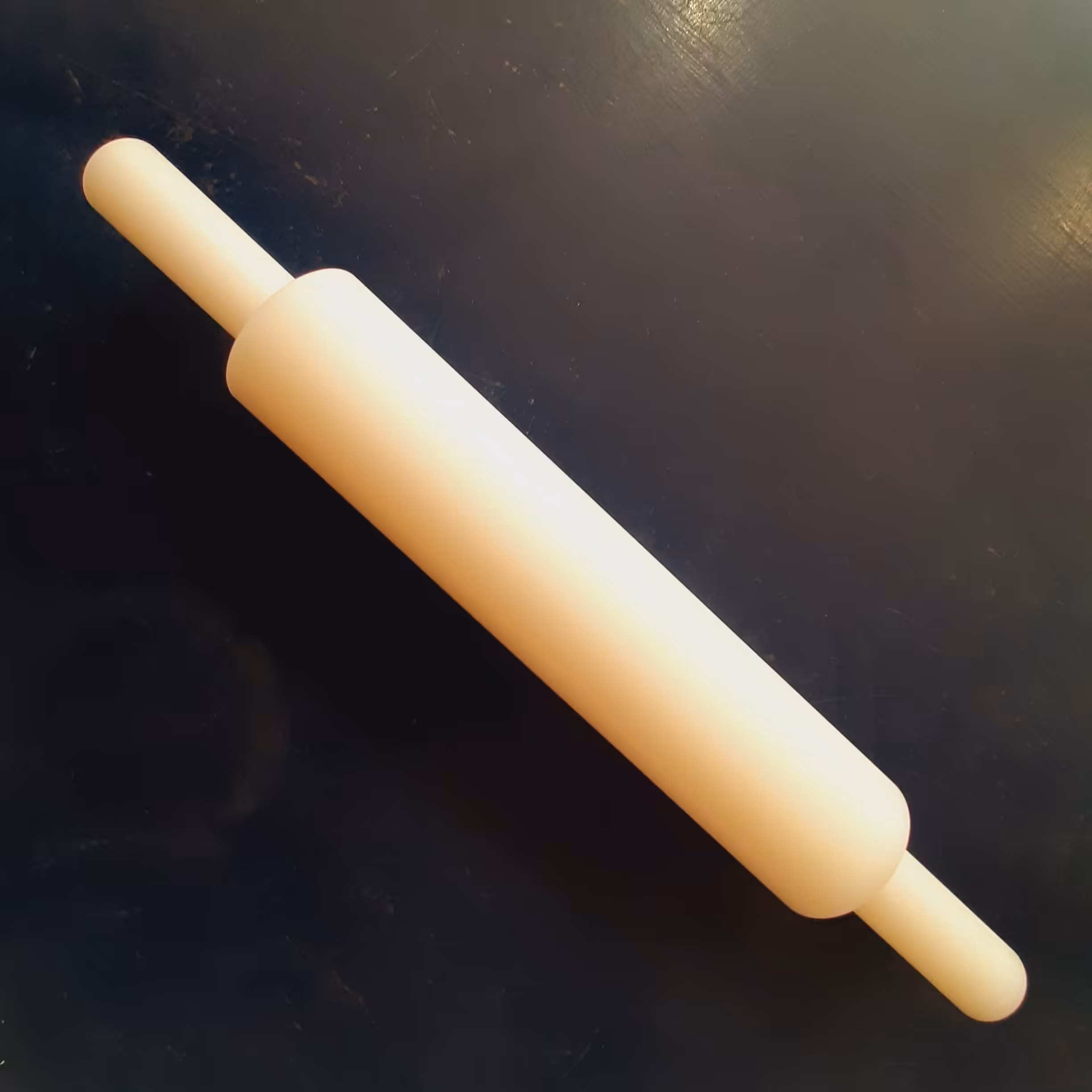 وردنه تفلون پلی اتیلن طول 50 سانت قطر 7 سانت