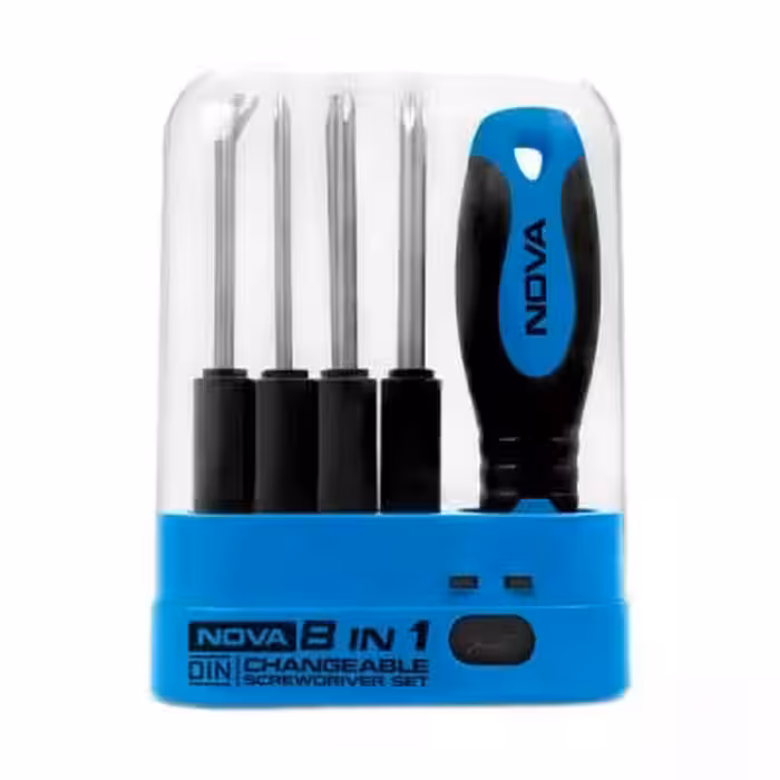 مجموعه 8 عددی پیچ گوشتی نووا مدل NTS 1340