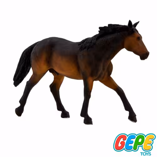 فیگور اسب کوارتز دودی