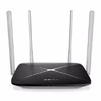روتر بی‌سیم مرکوسیس مدل AC12 V2 AC1200 Dual Band