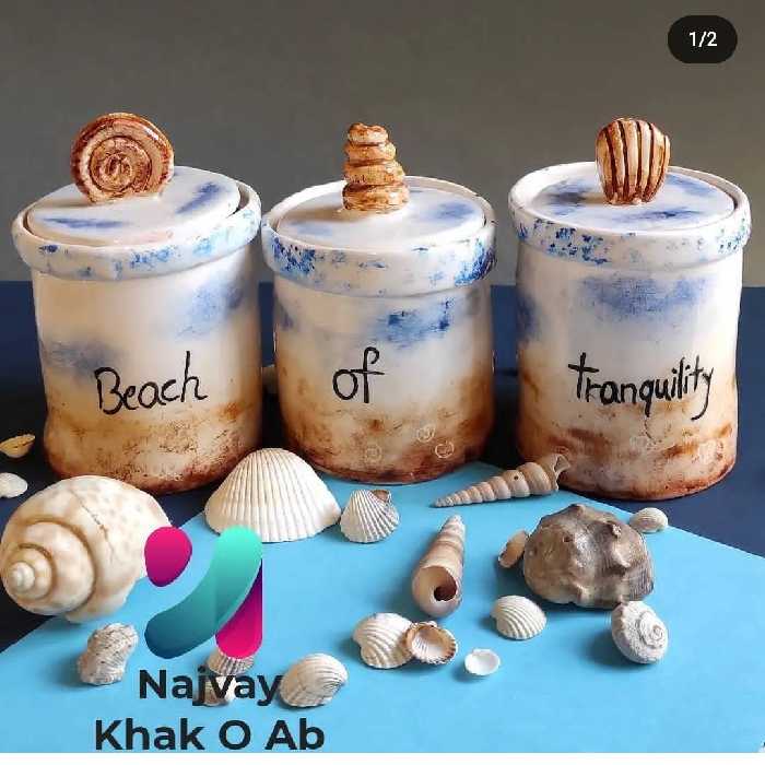 بانکه های سرامیکی کاملا دست ساز 