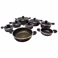 سرویس پخت و پز 14 پارچه اسبیکو مدل زنبوری کد new10

