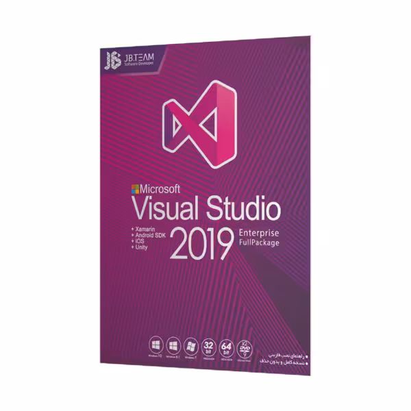 مجموعه نرم افزار Visual Studio 2019 Full Package نشر جي بي تيم