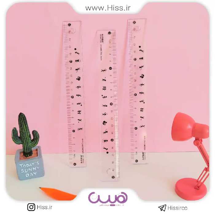 خط کش 20 سانتی ورزشی