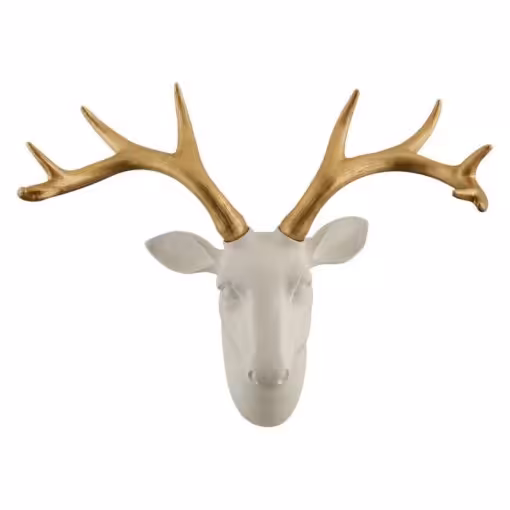 مجسمه دیواری گوزن مدل PHDW-3004-WG