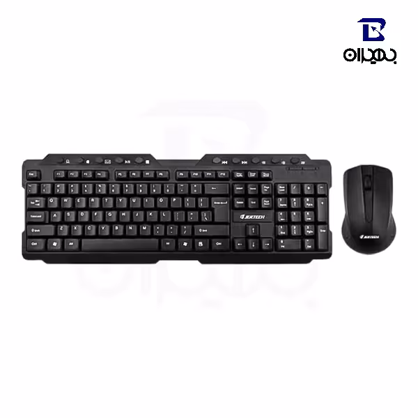 کیبورد و ماوس بی سیم جرتک مدل KM200