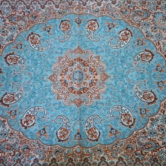 رومیزی ترمه مربع سایز بزرگ