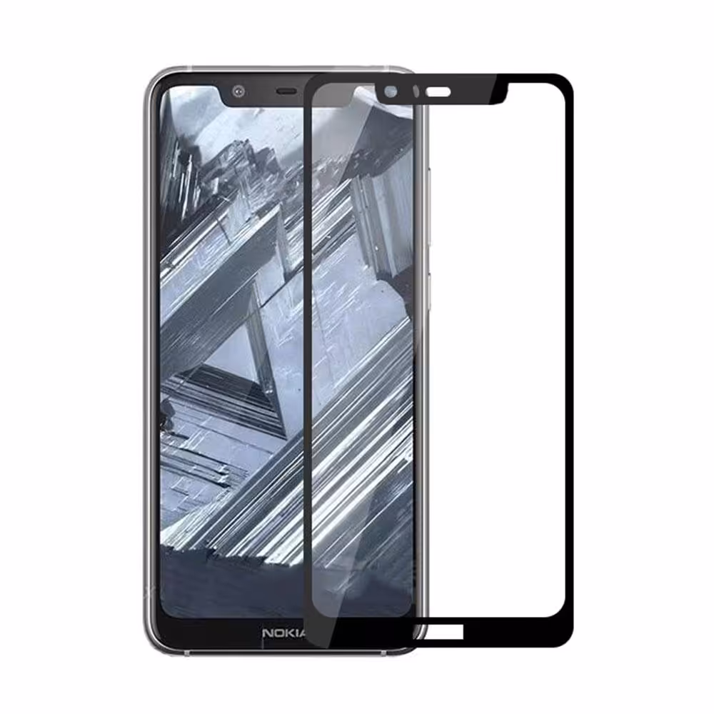 گلس محافظ تمام صفحه گوشی نوکیا Nokia 5.1 Plus / X5
