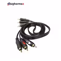 کابل تصویر 3 به 3 RCA اورنج