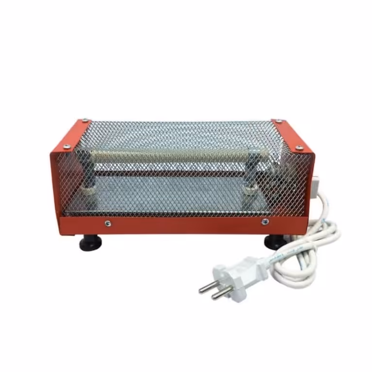 هیترکرسی برقی پایه دار مستطیلی   کم مصرف کد 1032 دارای قطع کن اتومات