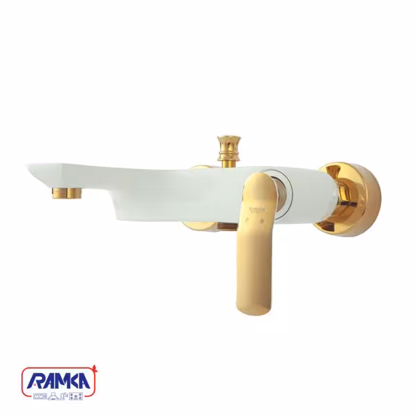 شیر دوش راسان مدل آوات شیری طلایی