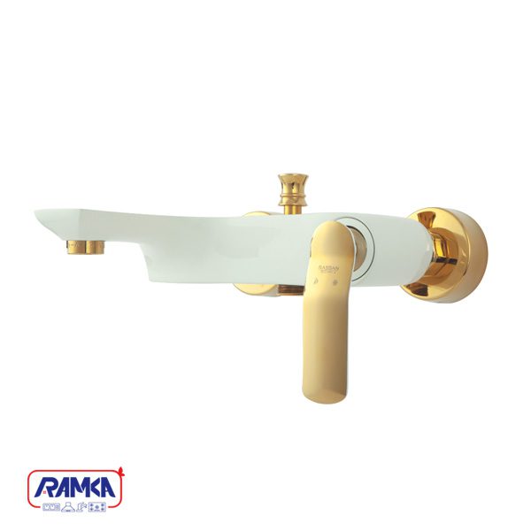 شیر دوش راسان مدل آوات شیری طلایی