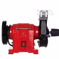 دستگاه سه نظام دار محک 125  بهمراه تیغه برش  جنس ایرانی وزن 5.5 کیلوگرم . 3000 دور در دقیقه