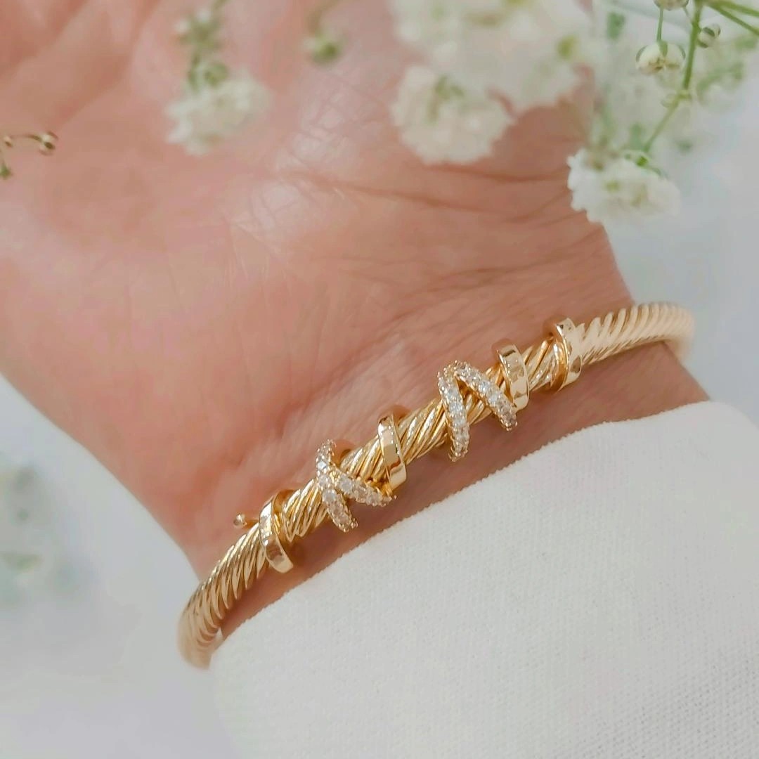 دستبند دیوید یورمن نگیندار(بنگل) 