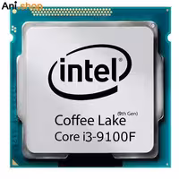 پردازنده مرکزی CPU CORE I3 مدل 9100F برند INTEL کد 612