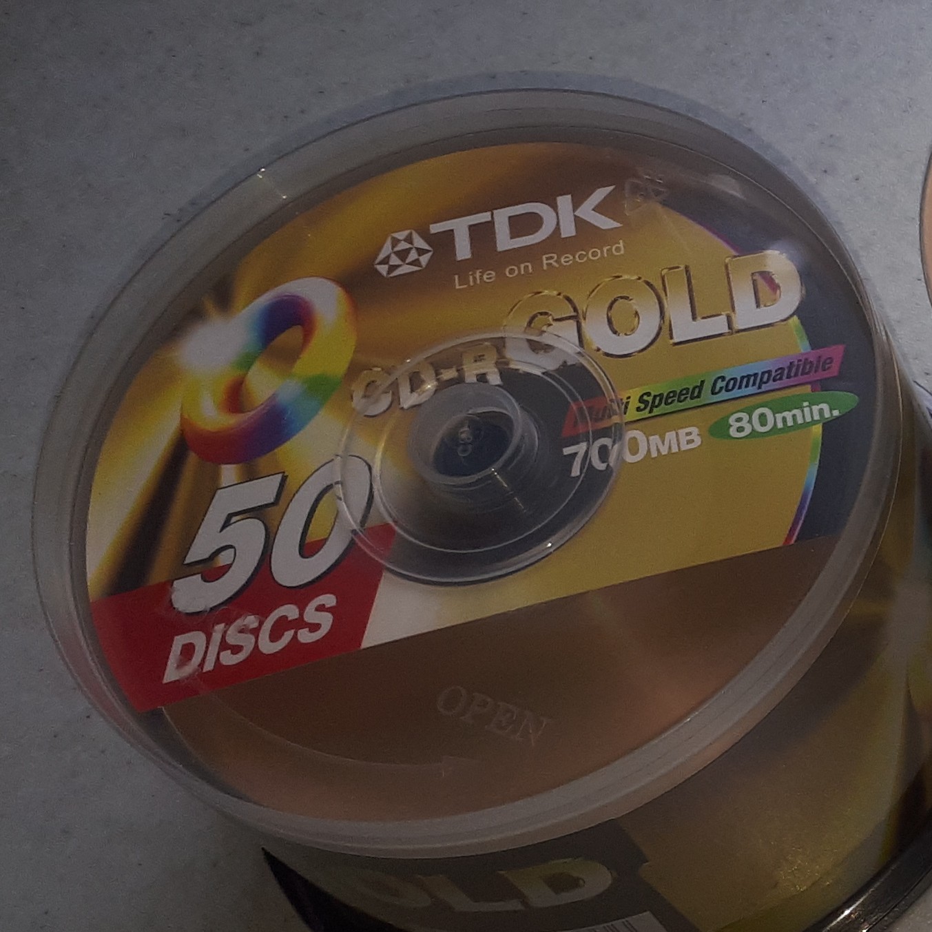 سی دی ت د کا TDK CD فله