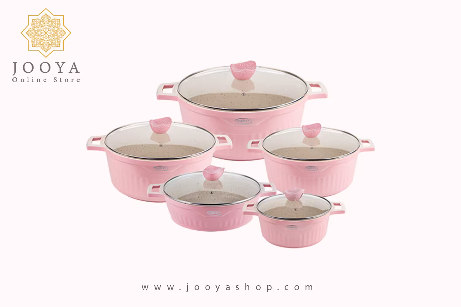 سرویس قابلمه 10 پارچه گرانیت نالینو مدل ALONSO